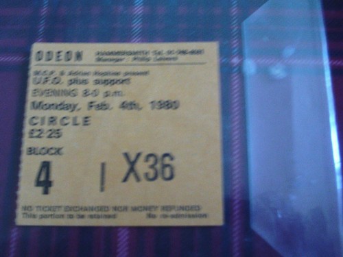 Concert ticket - -,