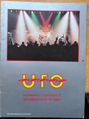 Ufo 1983 tour programme - ufo,