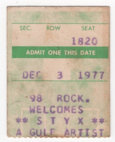 Styx ufo 3 77 baltimore - styx, &