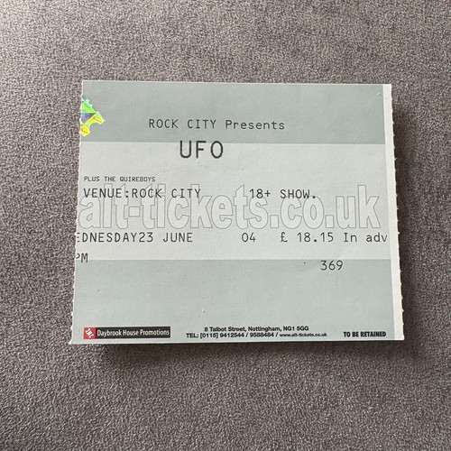 Ufo quireboys rock - rock, city