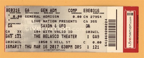 Saxon ufo belasco - @,