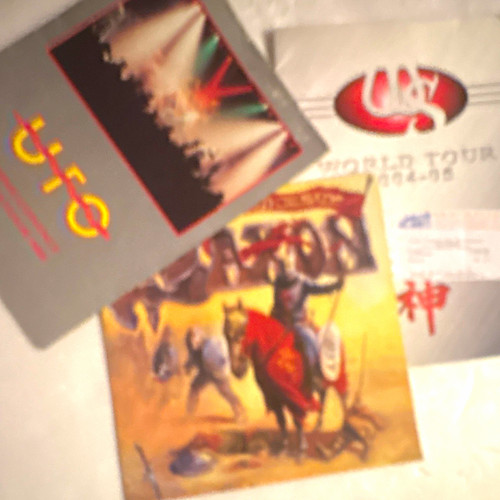 Rock concert programmes ufo - concert,