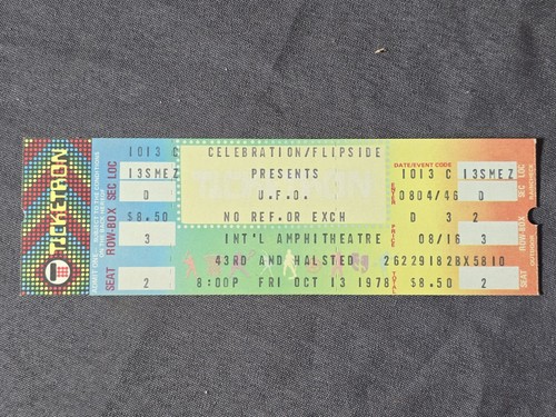 Original ufo rock band - original, unused