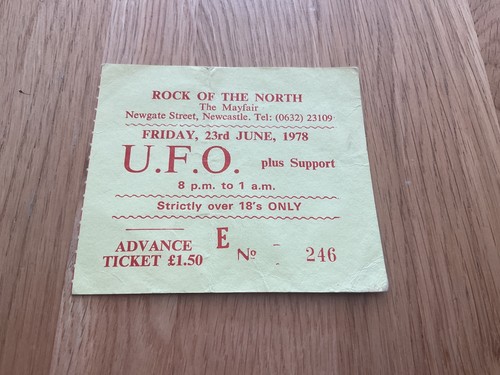 Ufo ticket stub - ticket,