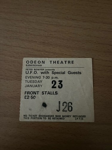 Ufo odeon theatre birmingham - ufo,