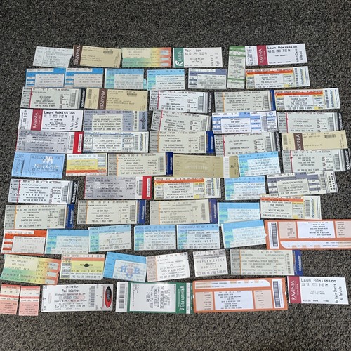 Vintage concert ticket stub - 62,