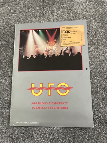 Ufo tour programme - ufo, 1983