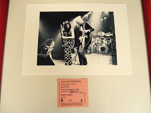 Ufo concert ticket 1980 - concert,