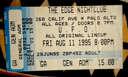 Ufo august 11 1995 - u.f.o.,
