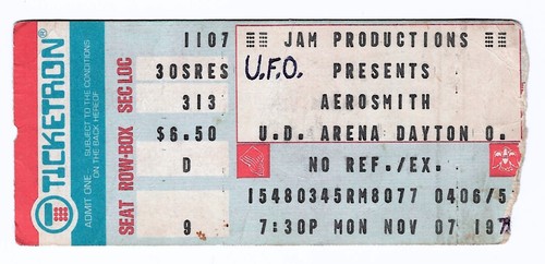 Aerosmith ufo stu - aerosmith, 11/7/7