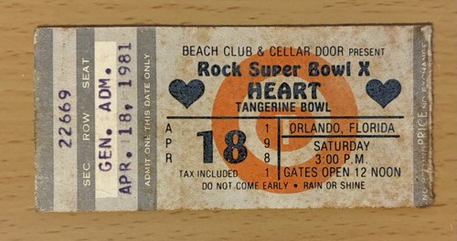 1981 heart cheap trick - 1981, /