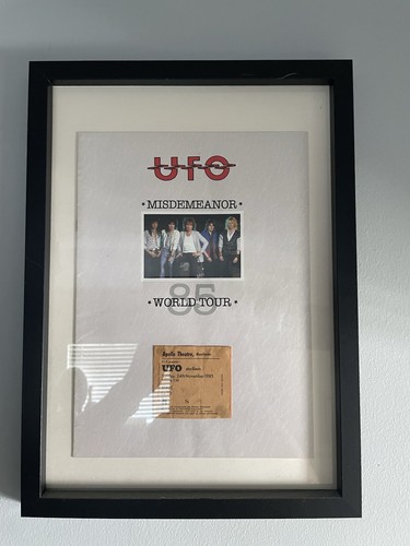 Ufo misdemeanour tour - ufo,